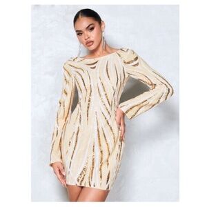 SHEINBAE Open Back Dress Size XS (Like Women's 2-4) NWT